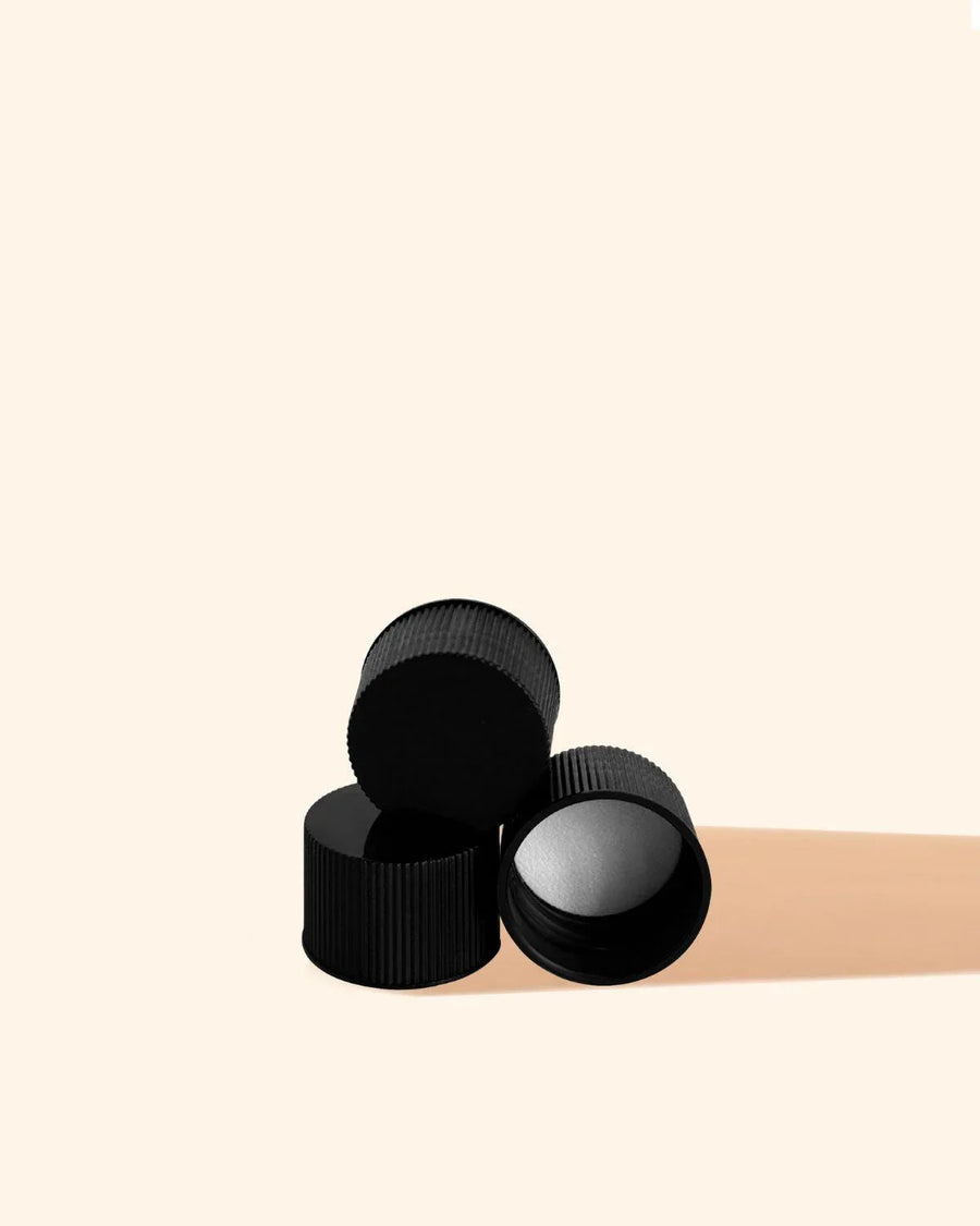 Screw Cap Black 24/410