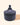 Carousel with lid - Large Black - Wickii