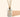 Clear glass reed diffuser bottle with wooden sticks on neutral background, home fragrance