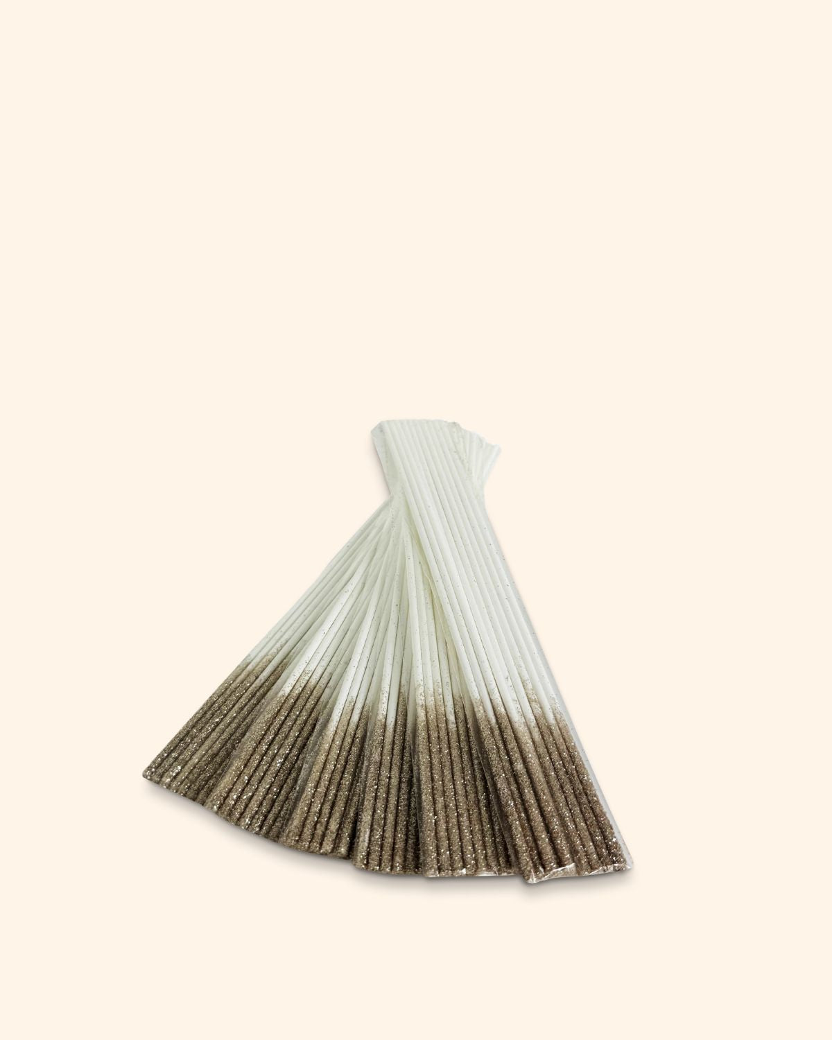 Diffuser Reeds 220mm - White Glitter Gold (6 x 10 pack)