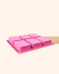 Silicone Soap Mould - 6 Cavity