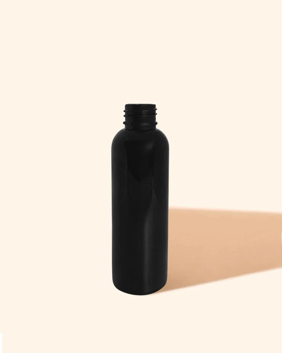 125ml Tall Boston PET Bottle in Black