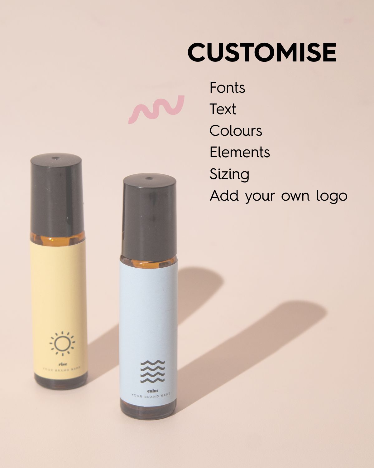 10ml Roller Ball Bottle Template