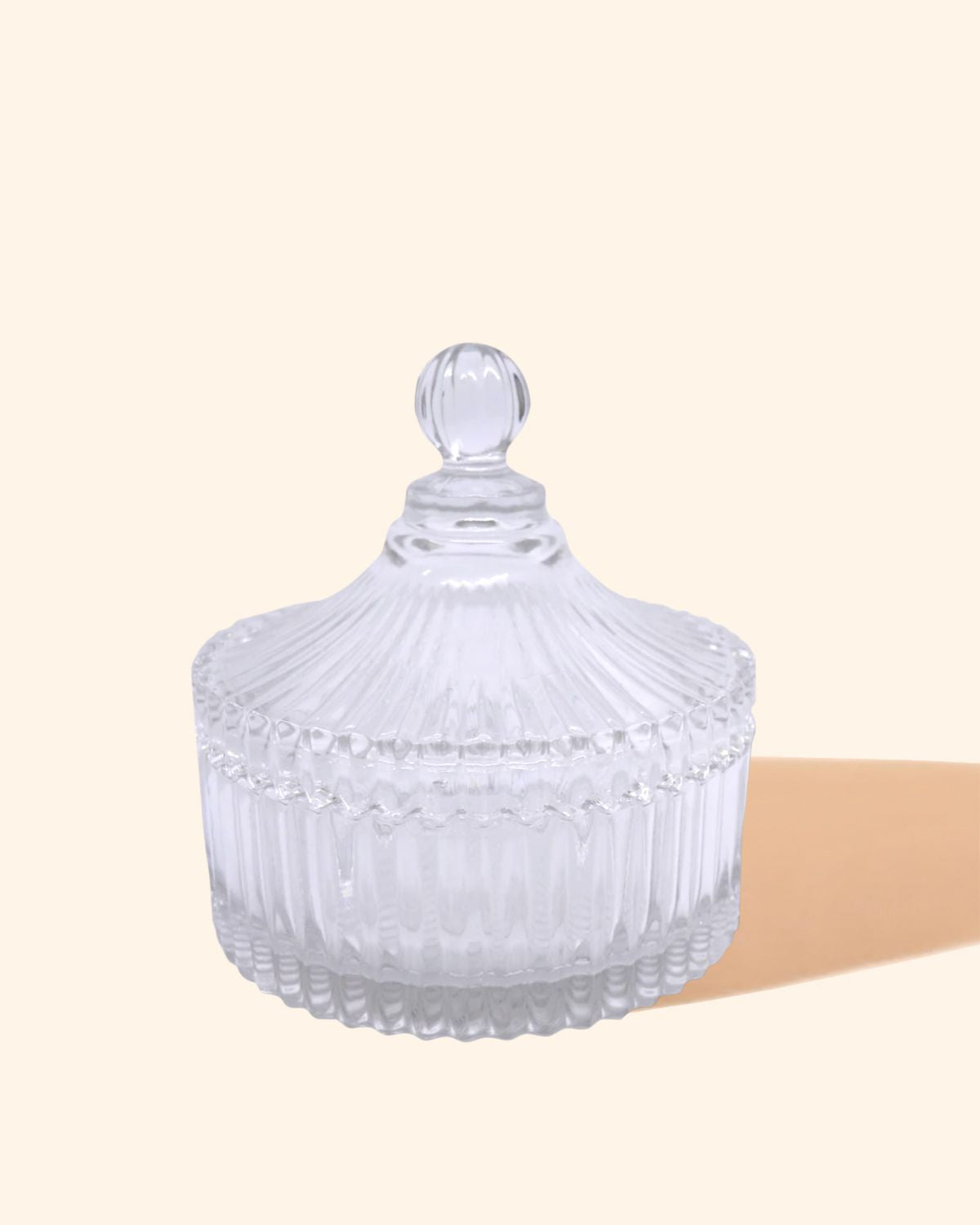 Carousel with lid - Clear Medium - Wickii