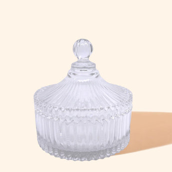 Carousel with lid - Clear Medium - Wickii