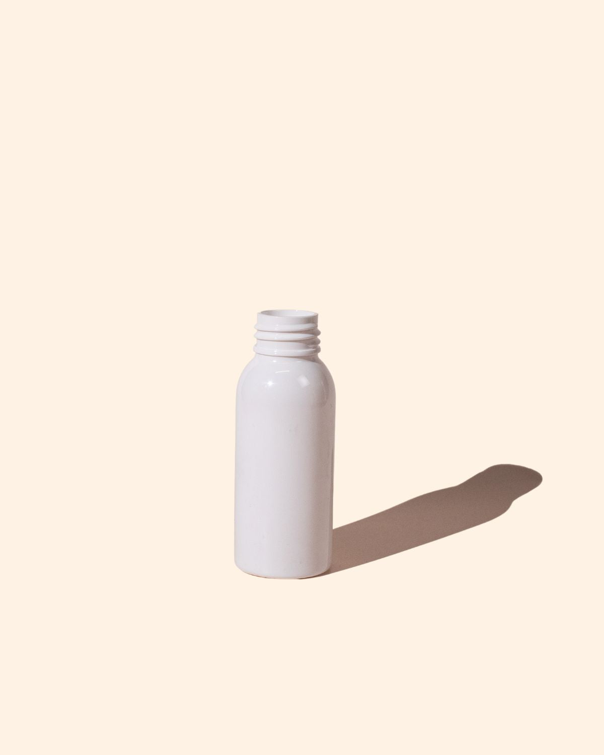 50ml White PET Bottle - Tall