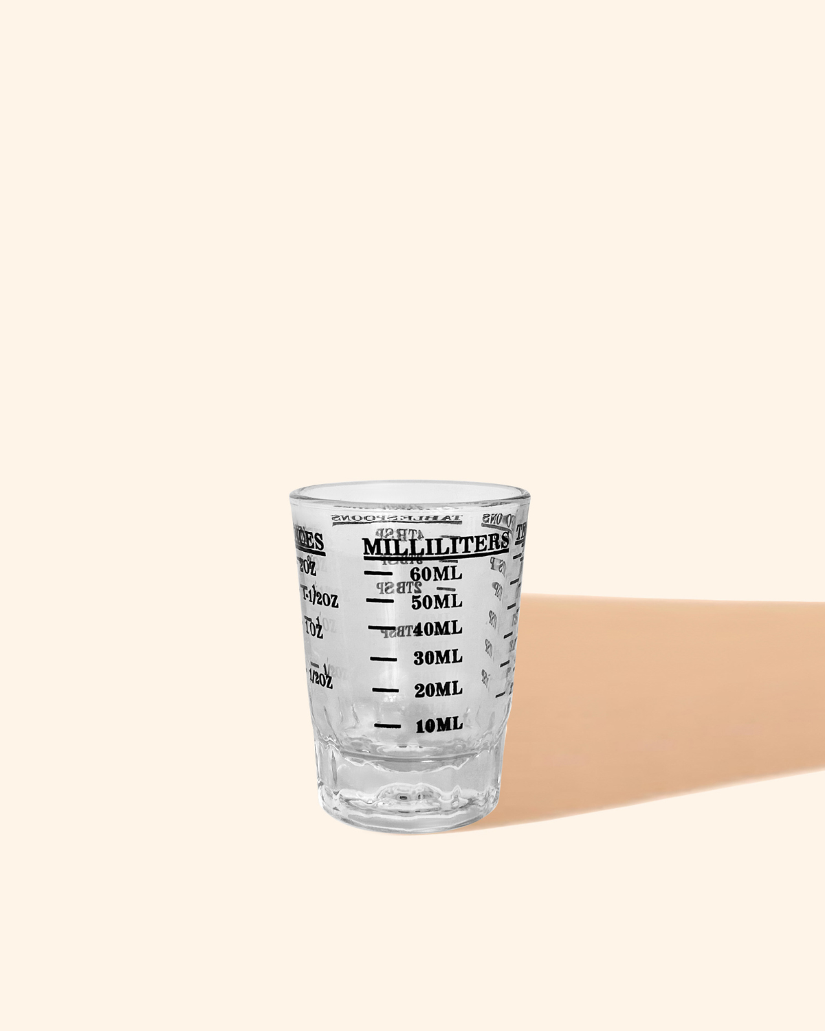 60ml Glass Measuring Cup