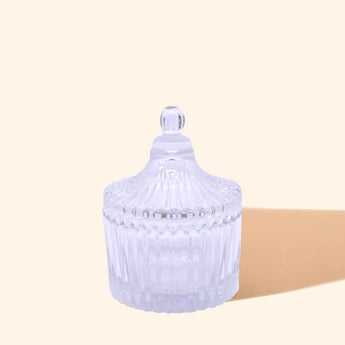 Carousel with lid - Clear Small - Wickii