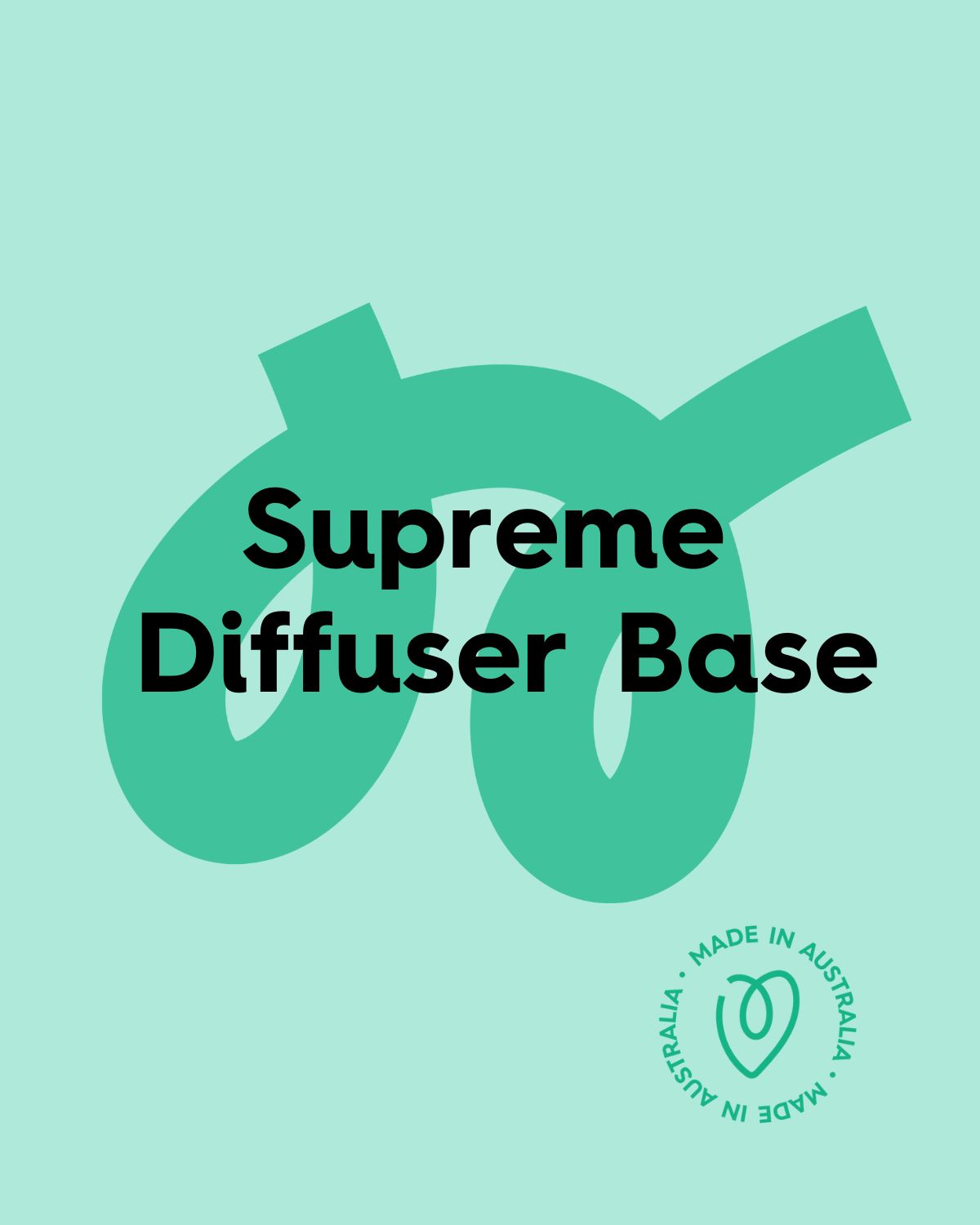 Supreme Diffuser Base