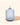 Carousel Jar - Tall - Transparent Grey