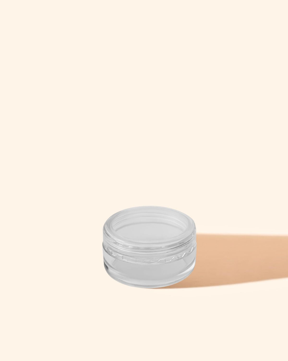 Round Lip balm tubs (clear with clear lid)