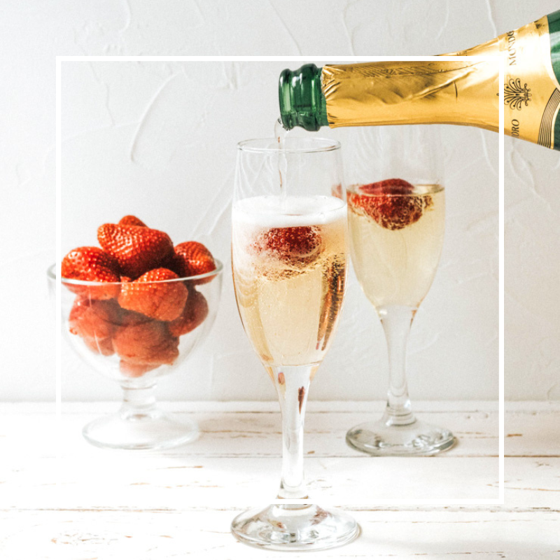 Champagne & Strawberry Fragrance Oil - Wickii