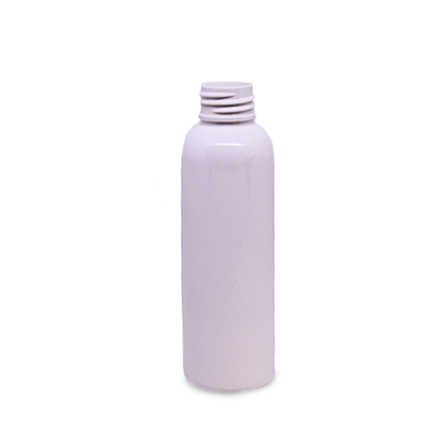 125ml Tall Boston PET Bottle - White - Wickii