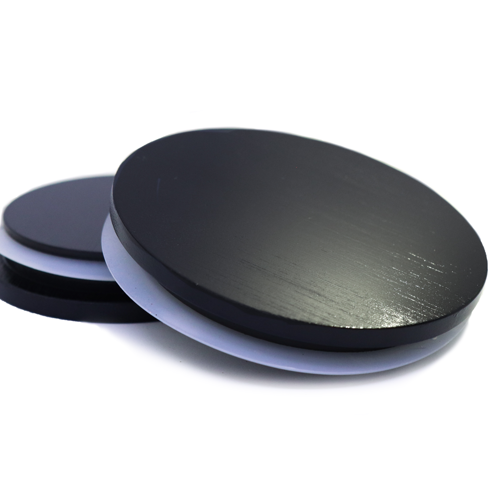 Bamboo Lids - Large - Gloss Black - Wickii