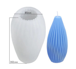 Tall Lantern Shaped Silicone Mould - Wickii