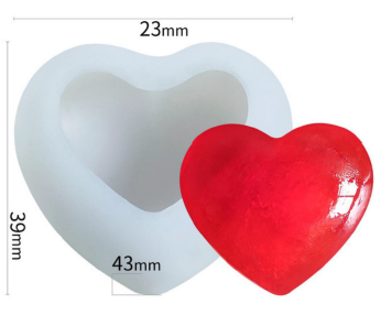 Small Love Heart Silicone Mould