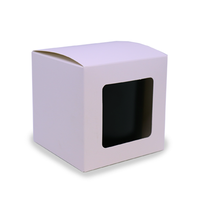 Lux Candle Gift Box - Large - White - Window